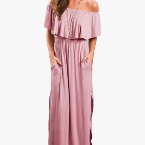 Off the shoulder dress